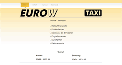 Desktop Screenshot of eurow.de