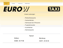 Tablet Screenshot of eurow.de